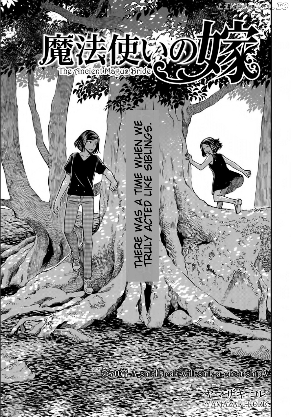 The Ancient Magus Bride, Chapter 70 image 01